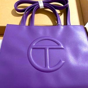 Brand new grape medium Telfar tote